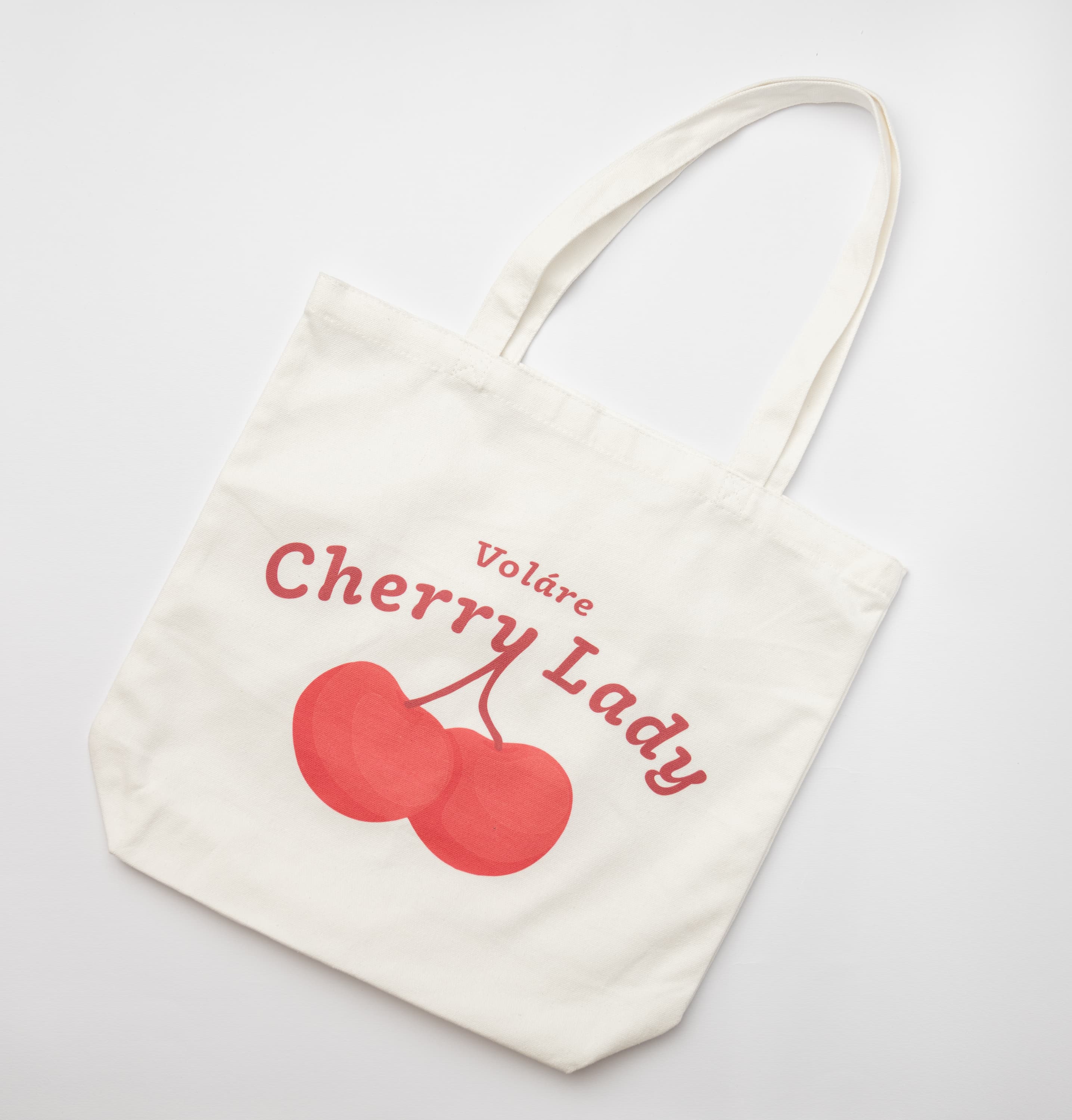 Cherry Lady Tote Bag
